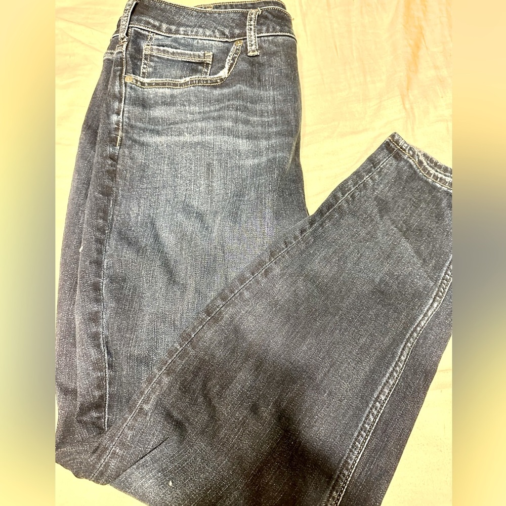 Women’s Silver Jean Co Skinny Jeans Sz18w